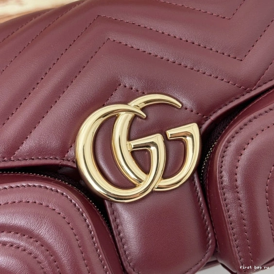 First bag ru small GG bag Gucci Marmont multi-pocket 0717
